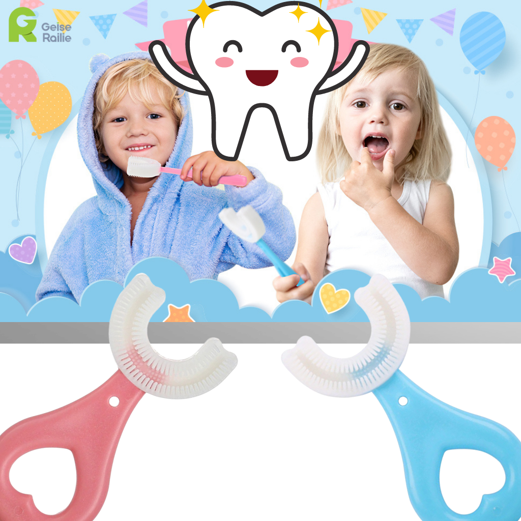 U-shaped Toothbrush for Kids (pack of 2)