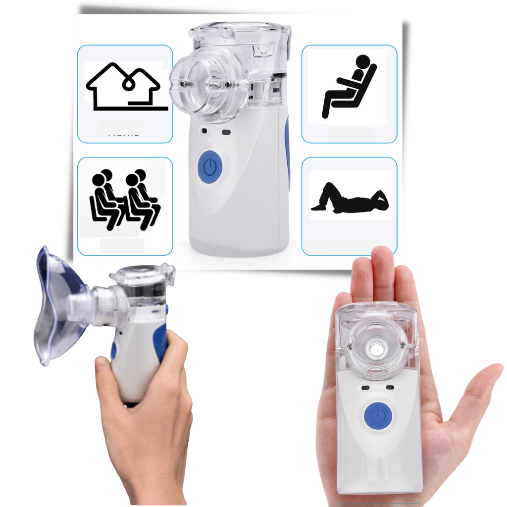 Mini nébuliseur inhalateur ultrasonique portatif - ConceptASR