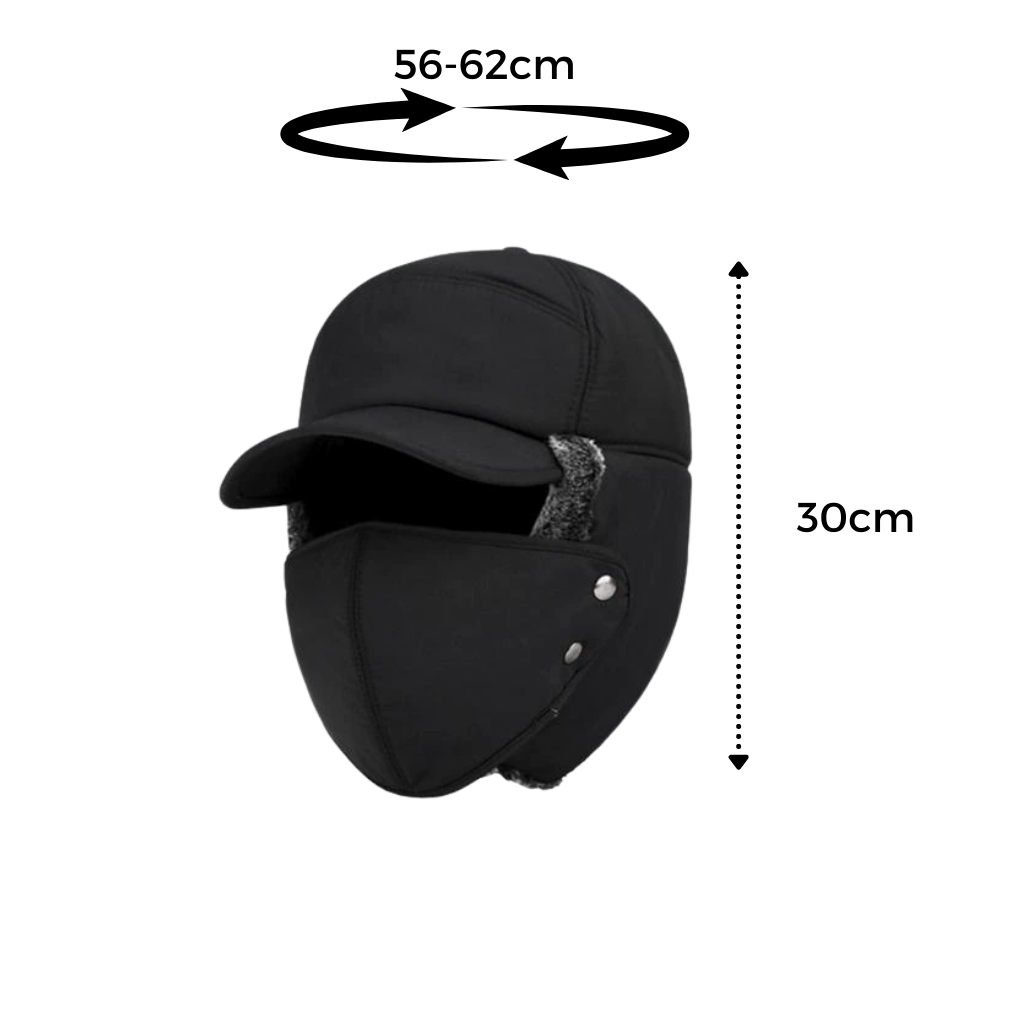 Unisex Windproof Ear and Face Protection Hat