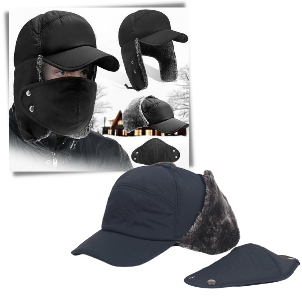Unisex Windproof Ear and Face Protection Hat
