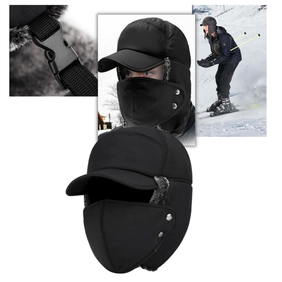 Unisex Windproof Ear and Face Protection Hat -