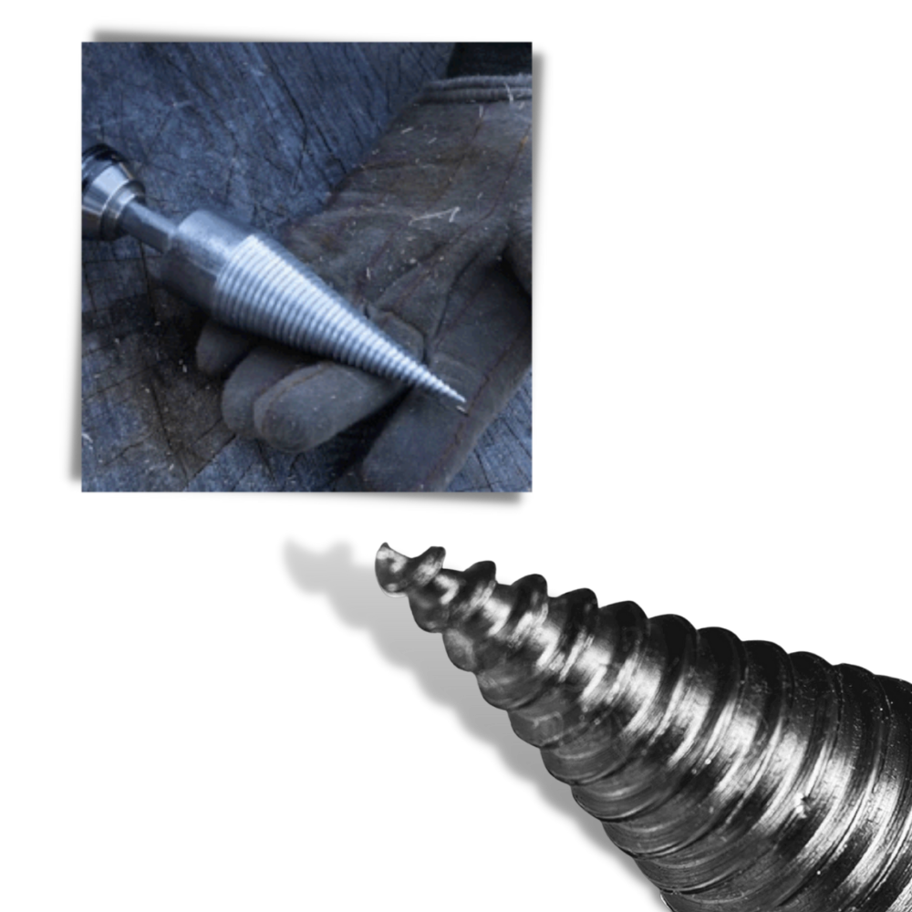 Wood Splitter Drill Bit Firewood Chop Wood Drill Bit Log