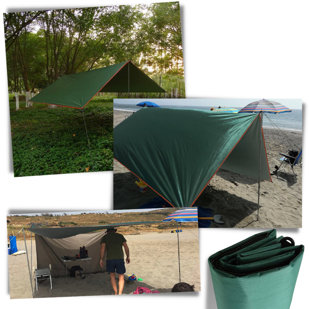 Waterproof Camping Tarp Set