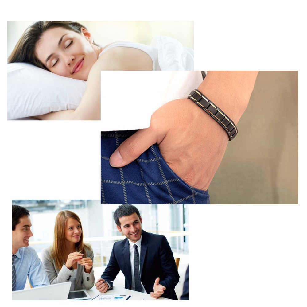 Magnetic bracelet which 2025 wrist to wear