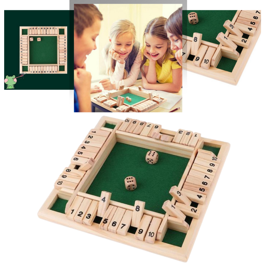 Wooden Dice Game - Ozerty