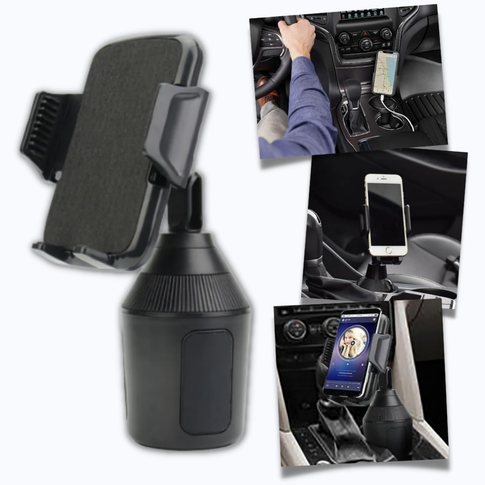 Adjustable Cell Phone Cup Holder Mount  - Ozerty