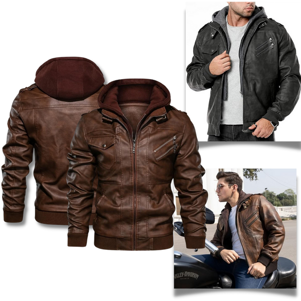 Denzell outwear anarchist clearance leather jacket