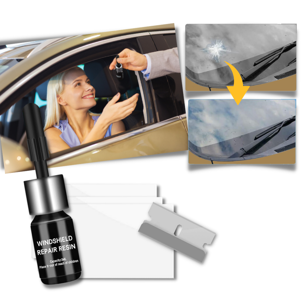 Shop Online for DIY Windshield Crack Repair Kit Quick Glass