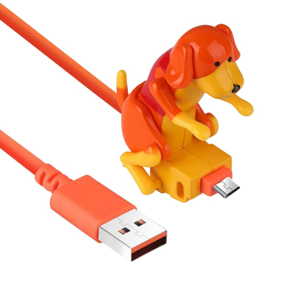 Humping Dog Fast Charger Cable -Orange - Ozerty