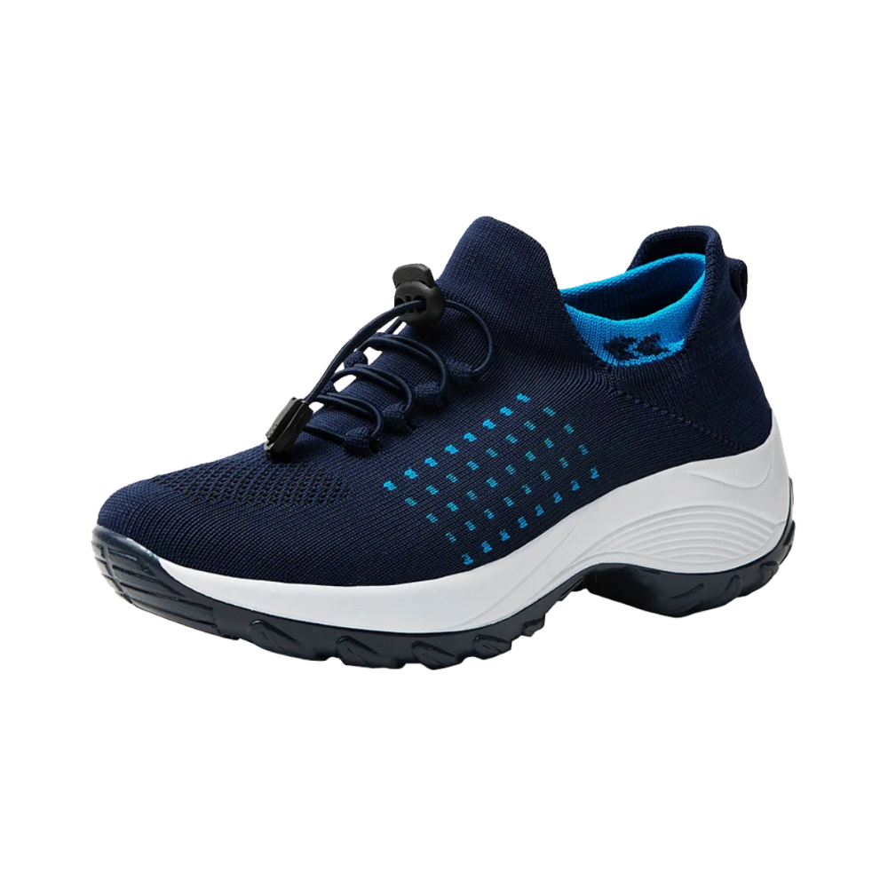 Orthopedic Comfort Sneakers -Blue - Ozerty