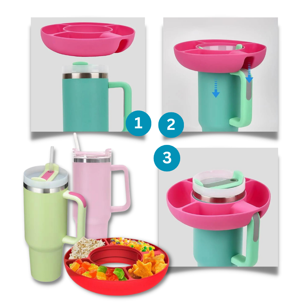 Silicone Snack Ring for Stanley Tumblers - Ozerty