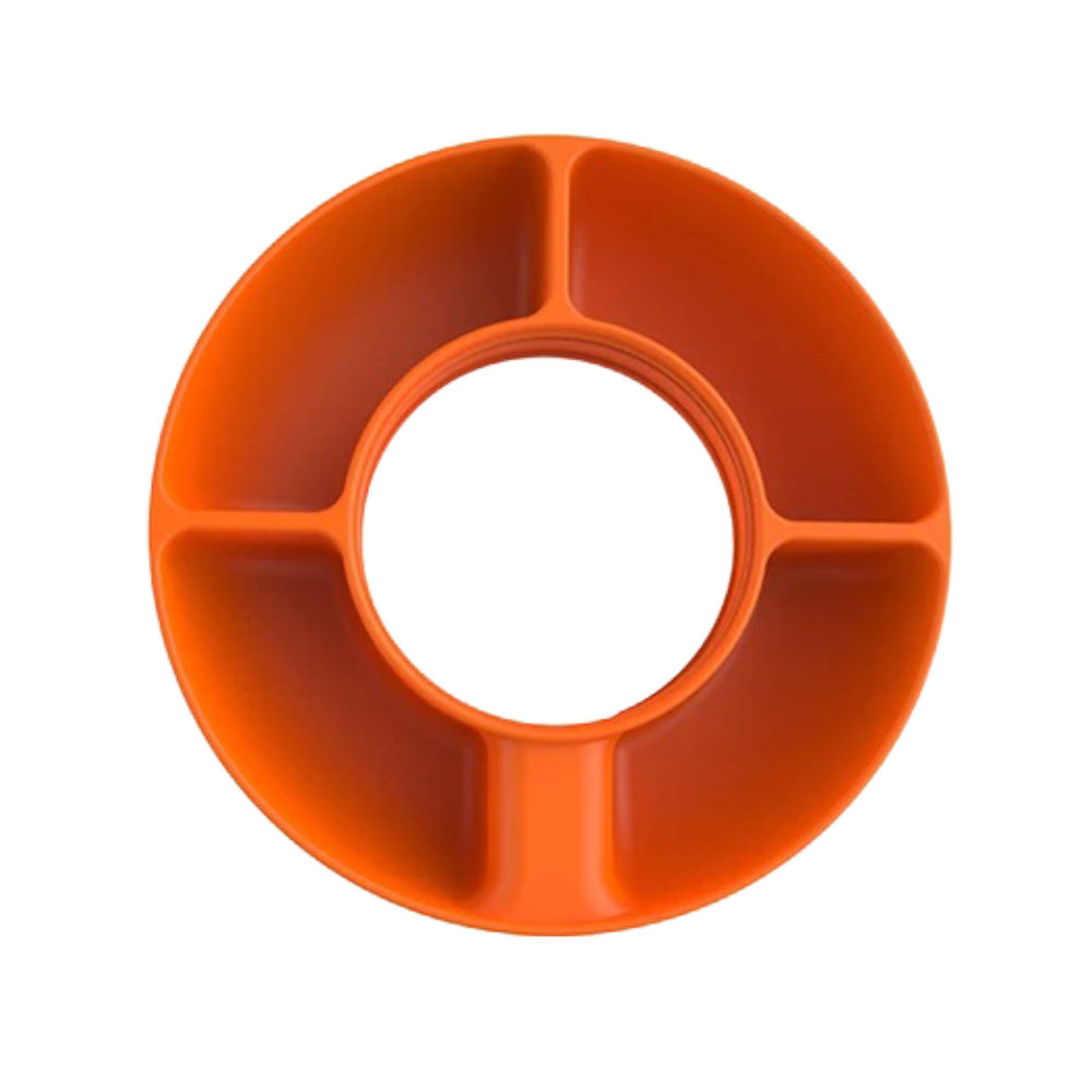 Silicone Snack Ring for Stanley Tumblers -Orange - Ozerty
